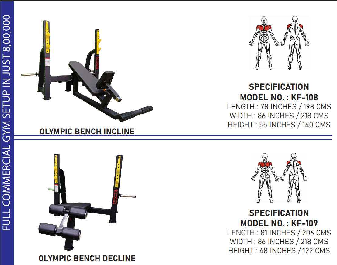 Professional Gym Stepup Packages